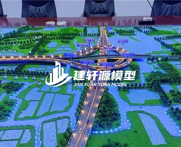 银海高速公路沙盘定制